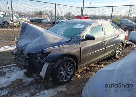 2017 Toyota Camry Hybrid Xle z USA, uszkodzony, nr VIN 4T1BD1FK6HU207696